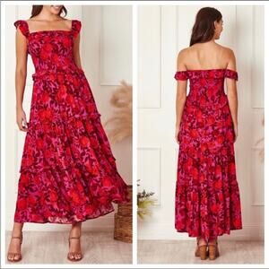 Anthropologie Abel the Label Floral Maxi Dress
